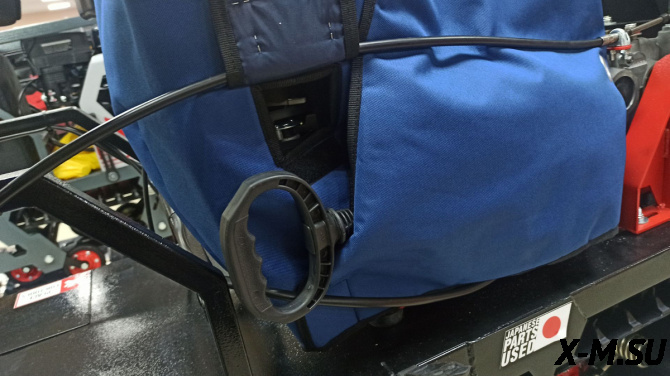 Чехол  НОВОГО обр. для двигателя мотобуксировщика 17 - 18 л.с. (подходит на СТАЛЬНОЙ капот)