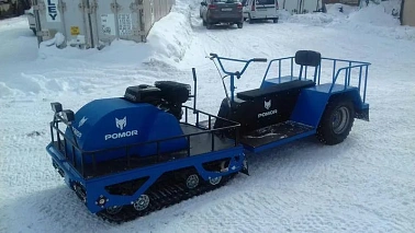 Мотобуксировщик POMOR X-2 K18