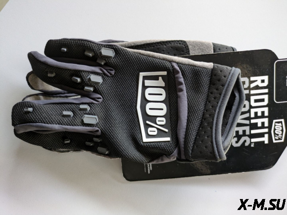 Перчатки взрослые 100% XD2-11 цв. Серый р. L