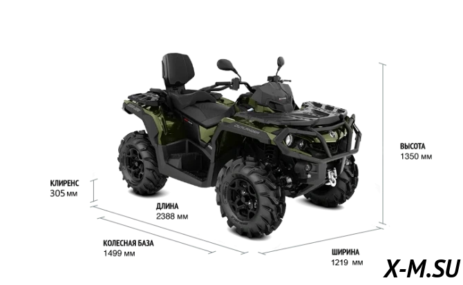 Квадроцикл BRP CAN-AM OUTLANDER MAX XU+ T 1000