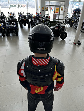 Мотозащита (черепаха) ACE BIKER XD4-96 цв. Черный р.4XL