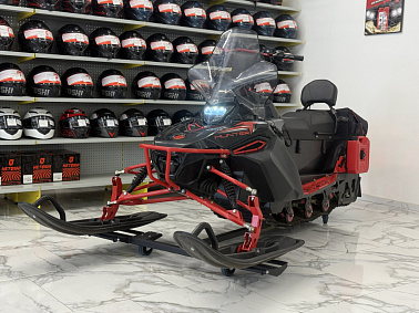 Снегоход IKUDZO HUNTER 650LK 28 EXPERT V2 крсно-черный  Б/У