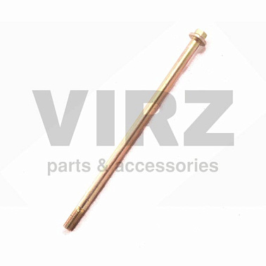 Ось колеса переднего M12х1,25 d12х208mm; GS200b, GS110w, ACTIV, IROKEZ, INTRUDER