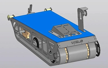 Мотобуксировщик WELS Ladoga 380