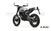 Мотоцикл дорожный ROCKOT SCRAMBLER (серый)