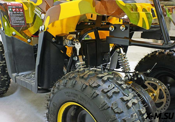 Квадроцикл GreenCamel Гоби K40 (36V 800W R6 Цепь) быстросъем