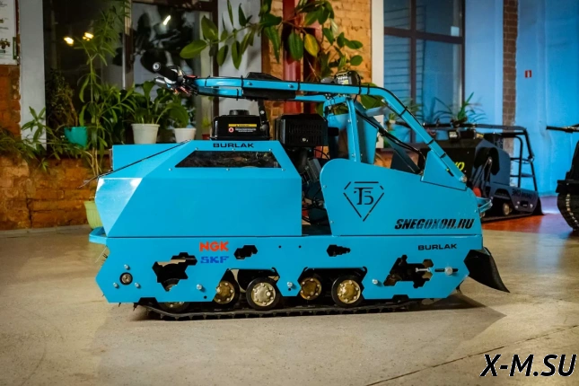 Мотобуксировщик Бурлак Таежник 20 л.с.