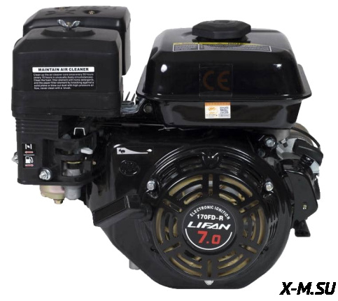 Двигатель Lifan 170FD-R D20, 3А