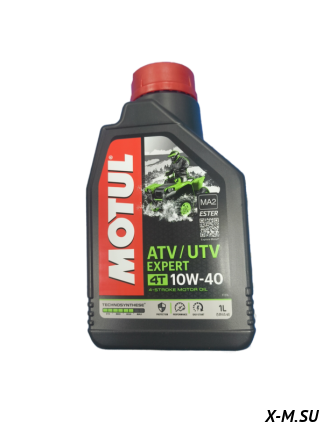 Масло моторное MOTUL 10w40 п/син. 4Т ATV-UTV Expert 1л 