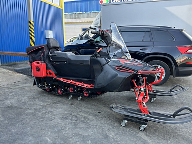 Снегоход IKUDZO HUNTER 650LK 28 EXPERT V2  черно-красный Б/У