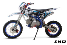 Питбайк ROCKOT HI-TECH 125 Comandante 2.0 (механ. сцепл., эл. стартер, 17/14)