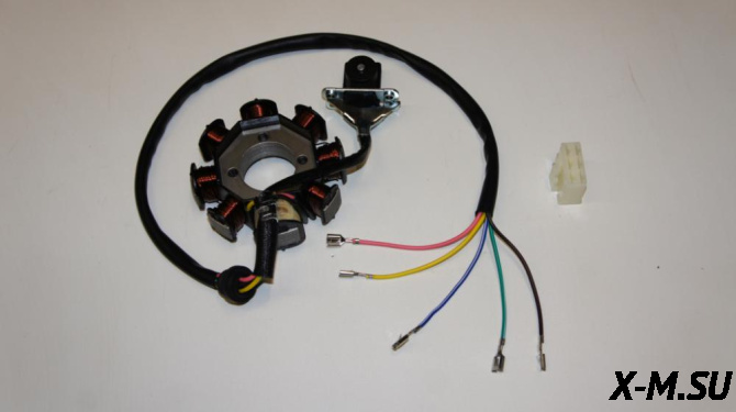 Статор (8 кат.) 167FML-3 (CG200D-B)