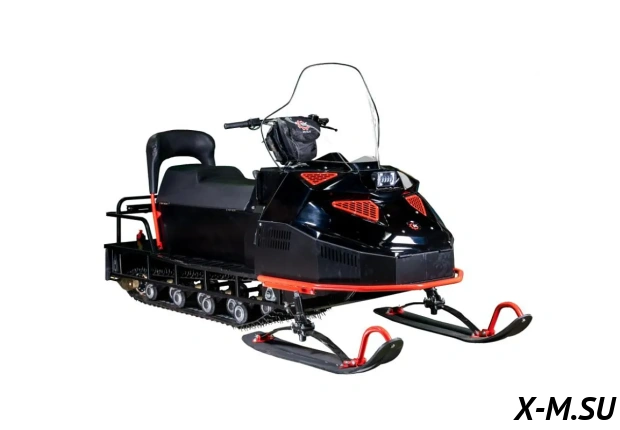 Снегоход БТС 4Т NEW /ЛЮКС/27 л.с. э/зап , реверс,тормоз,улучшенная подвеска