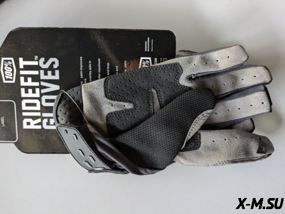 Перчатки взрослые 100% XD2-11 цв. Серый р. L