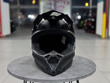 Шлем кроссовый HETOSHI XD1-50 цв. Черный матовый р. M 